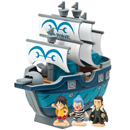 ワンピース　キャラバンク　ルフィの海軍軍艦（Ｓ－トイ）