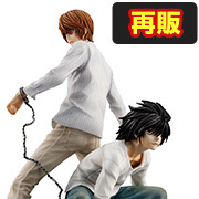 メガトレショップで G.E.M.シリーズ DEATH NOTE（デスノート） 夜神月&L【再販】 の受注を開始しました！