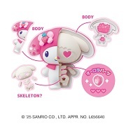 まいめろ マイメロディ マイスウィートピアノ 1段ランチボックス 360ml