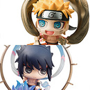 NARUTO-ナルト- 疾風伝 風神うずまきナルト ＆ 雷神うちはサスケ セット