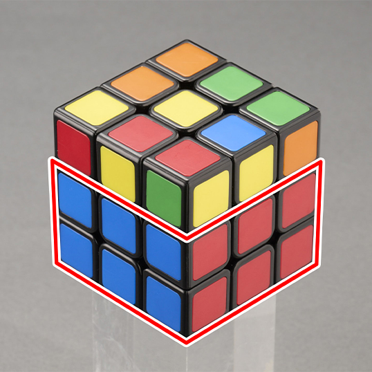 コロコロコミック × ルービックキューブ 1面（ワンサイド）バトル