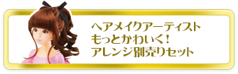 もっとかわいく！アレンジ別売りセット