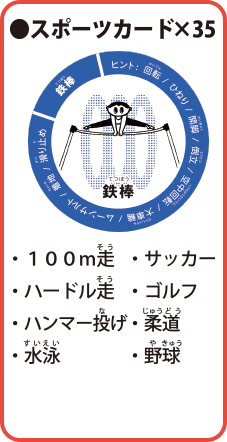 スポーツカード×35